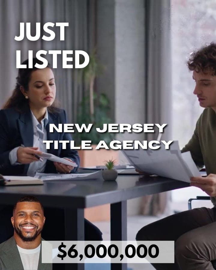 Just Listed flyer: New Jersey Title Agency